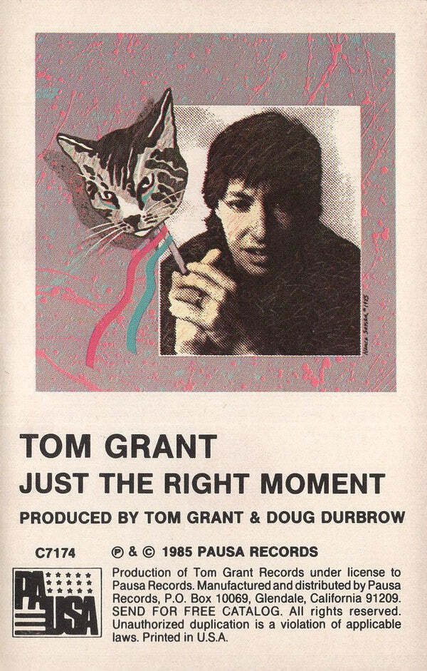 Tom Grant (2) - Just The Right Moment  (Cassette Tape)