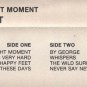 Tom Grant (2) - Just The Right Moment  (Cassette Tape)