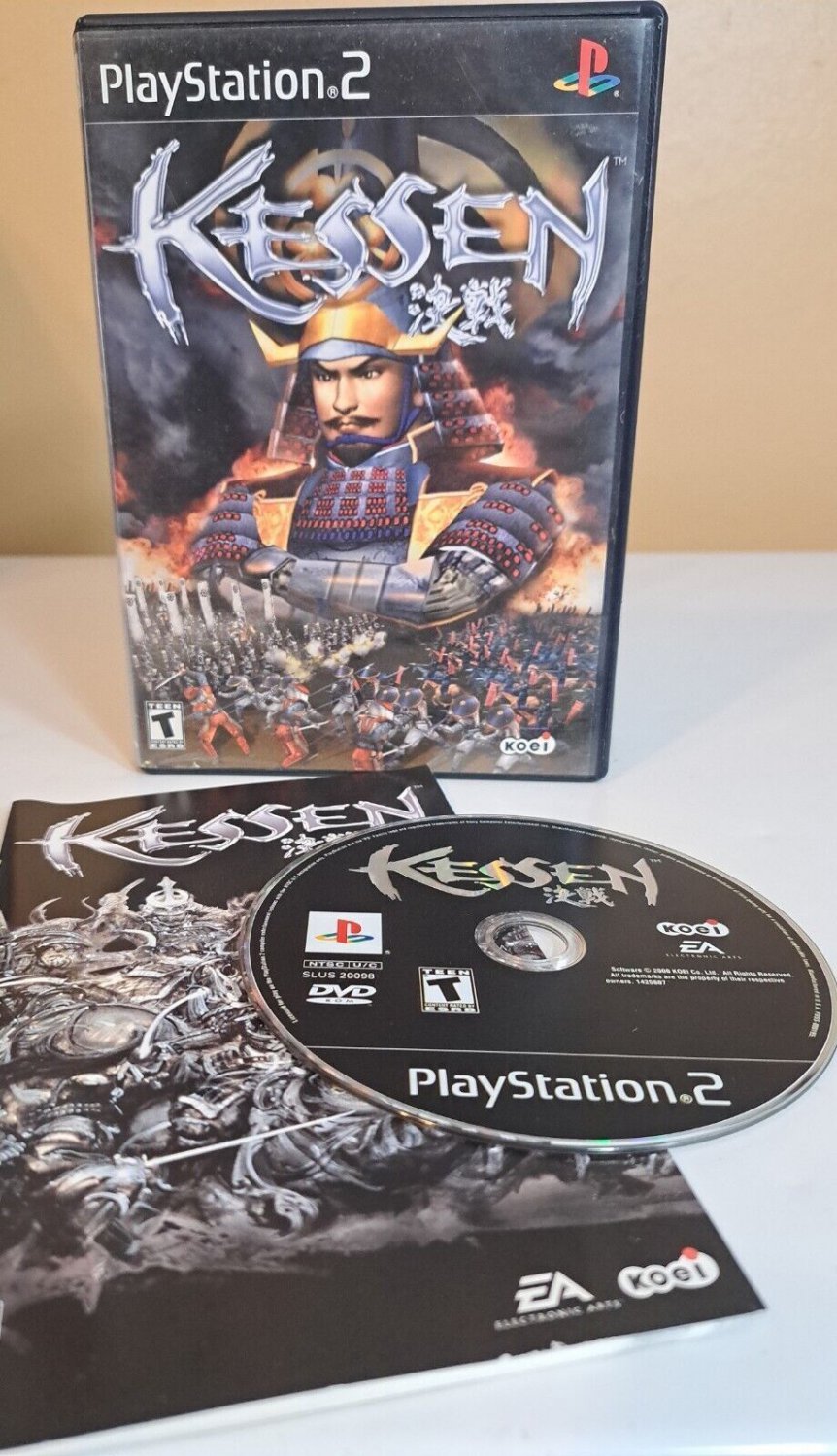 Kessen Sony PlayStation 2 PS2 Complete