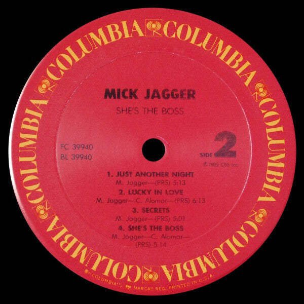 Mick Jagger She's The Boss (LP)