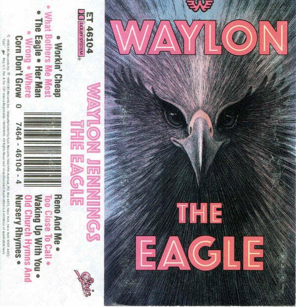 Waylon Jennings - The Eagle  (Cassette Tape)