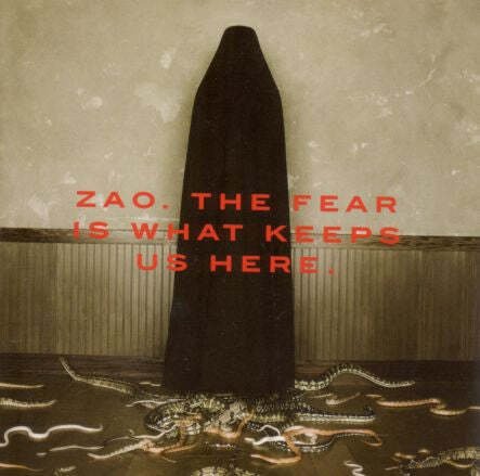 ZAO - The Fear Is What Keeps Us Here  (CD)