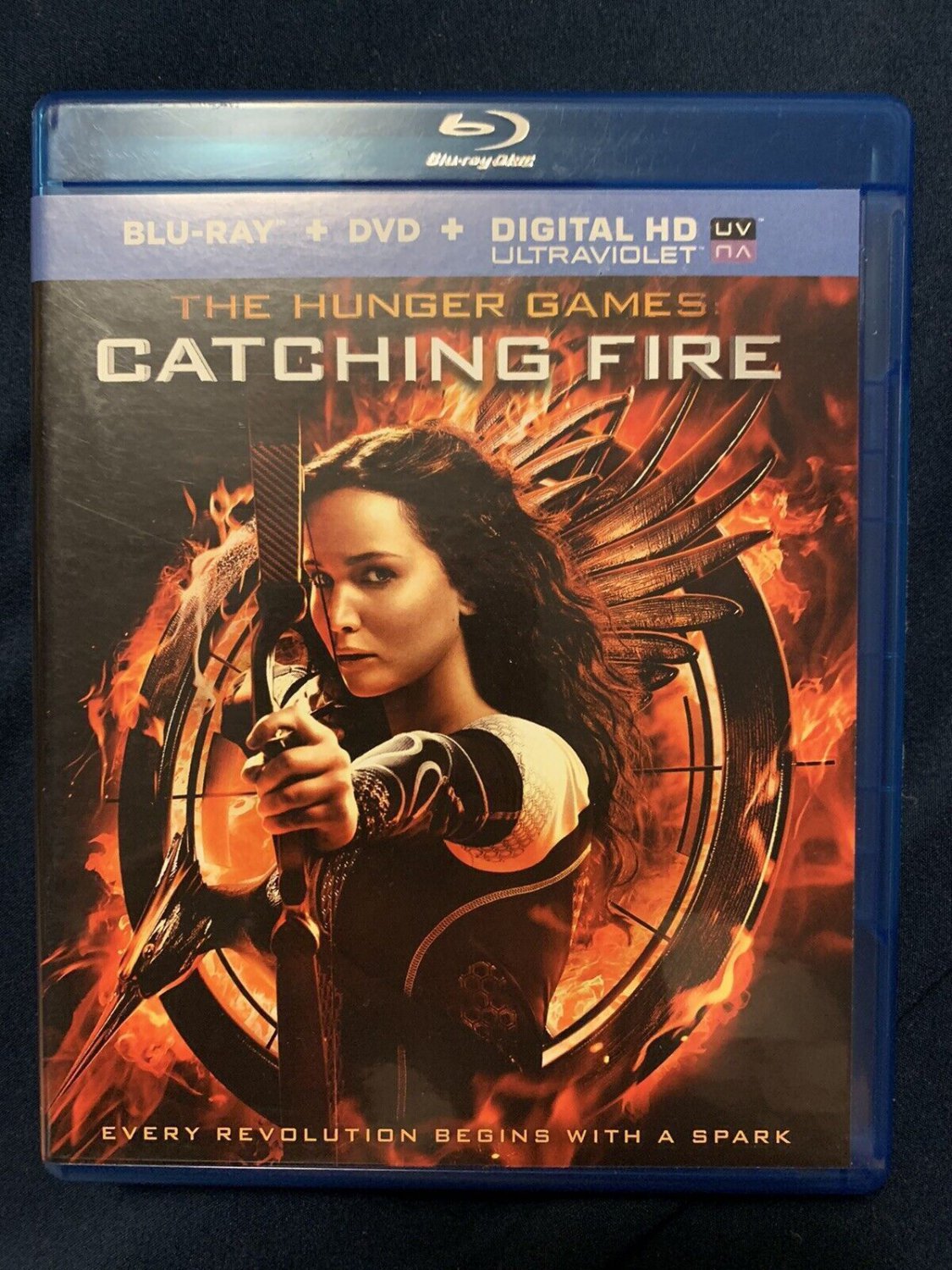 The Hunger Games Catching Fire Blu-Ray
