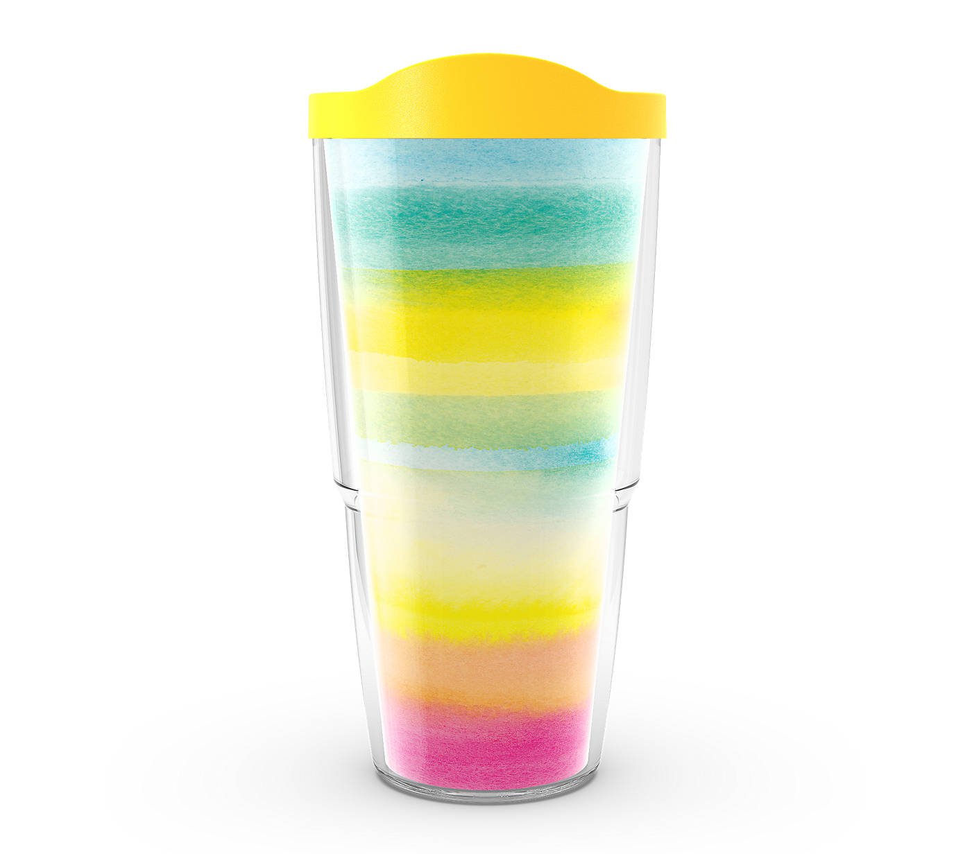 Tervis - Yao Cheng - Summer Crush - Wrap With Travel Lid - 24 oz Tumbler