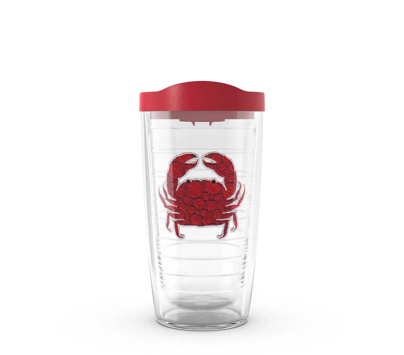 Tervis - Red Crab Dots - Emblem With Travel Lid - 16 oz Tumbler