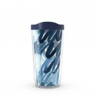 Tervis - Yao Cheng - Scribbles In Blue - Wrap With Travel Lid - 16 oz Tumbler