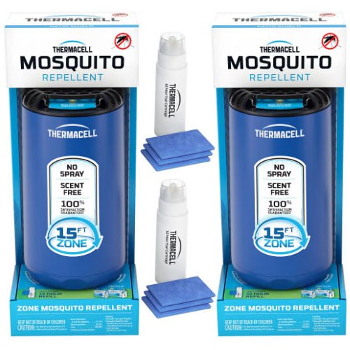 Thermacell Patio Shield Mosquito Repeller Royal Blue (2 Pack)