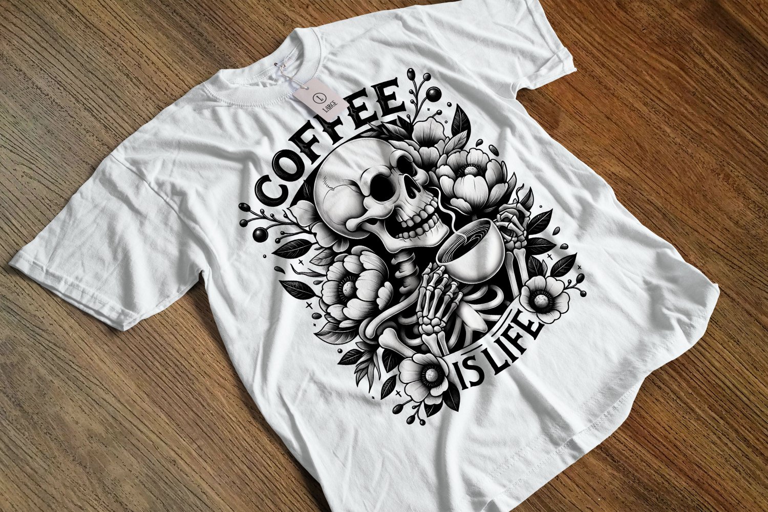 COFFEE IS LATER LATER T SHIRT