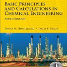 Basic Principles and Calculations in Chemical Engineering 9th Edition