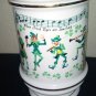 Antique 1984 Vintage St. Patrick's Day Porcelain Whiskey Decanter Empty No Alcohol