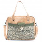 Eco-friendly Green Capsule Handbag
