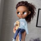 Custom Blythe Doll, Handmade Doll, Collectible Doll