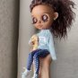 Custom Blythe Doll, Handmade Doll, Collectible Doll