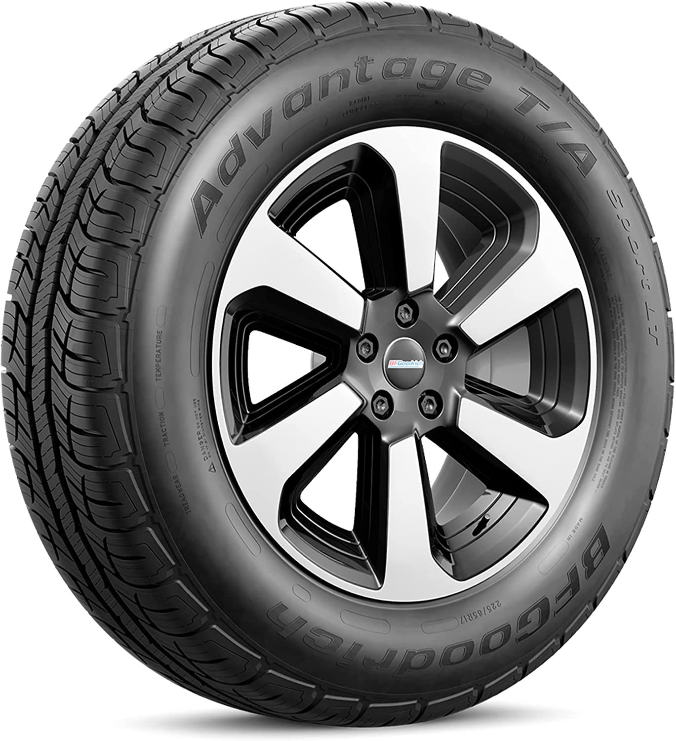 BFGoodrich Advantage TA Sport LT, All-Season Tire, Light Trucks, SUVs, Crossovers 235/75R15/XL 109T