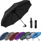 SIEPASA Windproof Travel Compact Umbrella-rain-Compact Folding Umbrella