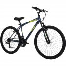 Huffy Hardtail Mountain Bike, 26 Inches, 21-Speed, Lightweight, Dark Blue