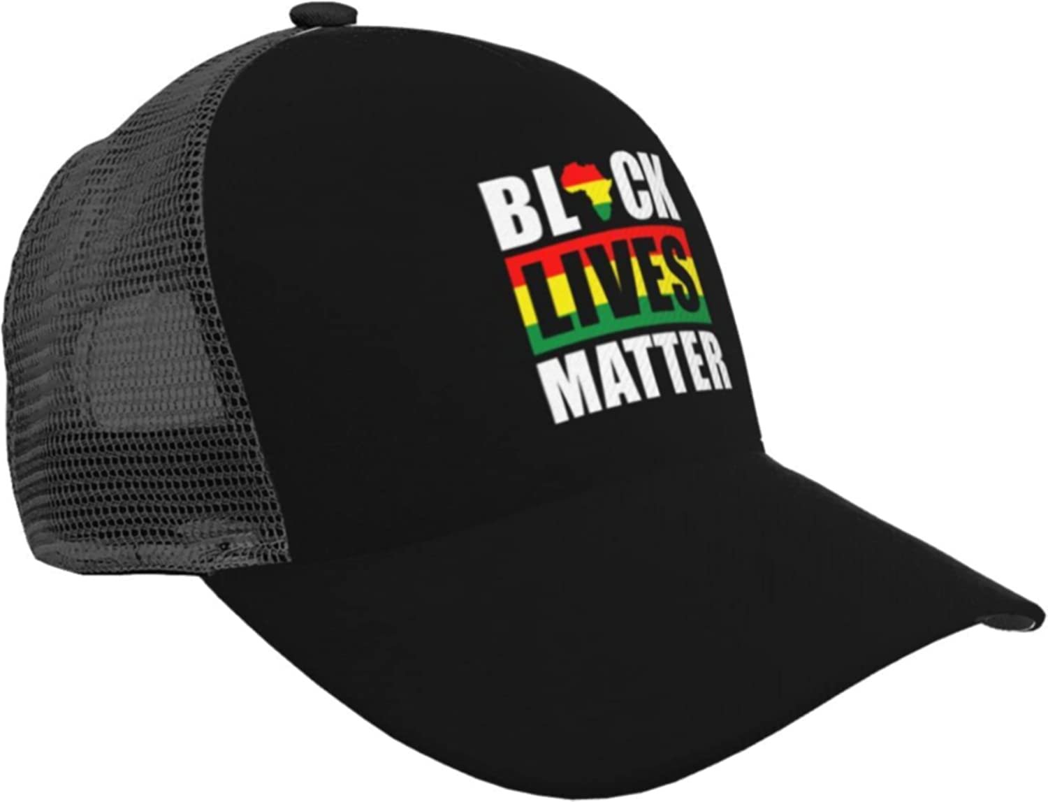 Black Lives Matter African American Trucker Baseball Snapback Cap For Men Or Women