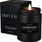 Scented Candles for Men Lavender and Wood Scented Candles, Men's Candle