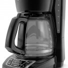 Black+Decker CM1160B 12-Cup Programmable Coffee Maker, Black Stainless Steel