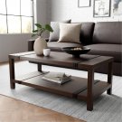 Stead Industrial Rectagular Wood Coffee Table 2023 Collection