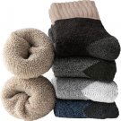 VoJoPi Wool Socks Mens Thick 5 Pairs Thermal Warm Winter Socks for Men