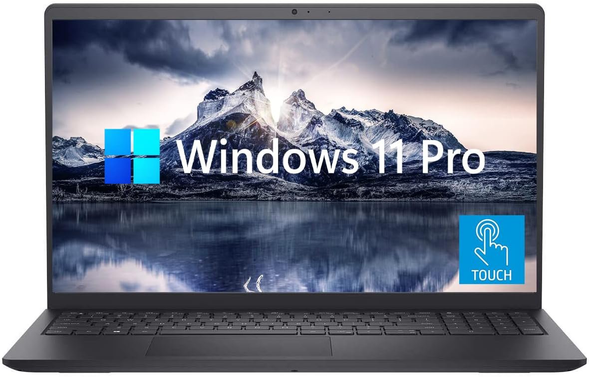 Dell Touchscreen 15.6" Inspiron Business Laptop with Windows 11 Pro