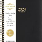Planner 2024-Planner Calendar 2024 Jan.2024-Dec.2024, Planner Weekly, Monthly