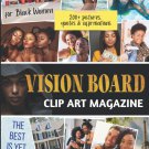 Vision Board Clip Art Magazine for Black Women: 200 Pictures, Quotes, Affirmations