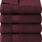 Utopia Towels - Bath Towels Set Pack of 4 27 x 54, 100% Ring Spun Cotton