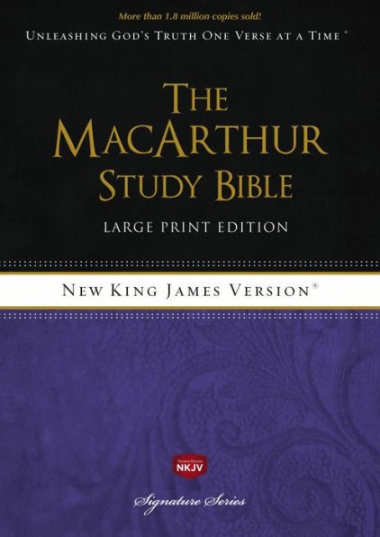 MacArthur Study Bible NKJV Large Print