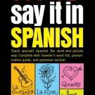 See It and Say It in Spanish