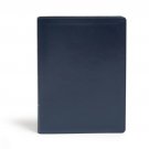 KJV Study Bible, Full Color, Navy LeatherTouch