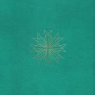 ESV Single Column Journaling Bible (TruTone, Teal, Resplendent Cross Design)