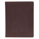 CSB Notetaking Bible, Brown Genuine Leather Over Board
