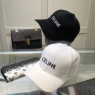 Celine Baseball Hat Black White