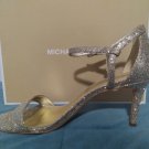 Beautiful Michael Kors Gold Glitter Shoes worn once