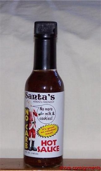 Santa's No Carb Atkin's Friendly Hot Sauce 5 oz