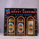 Dave's Gourmet Insanity Hot Sauce 3 Great Sauces