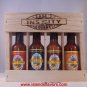 Dave's Gourmet Insanity Wood Crate 4pk Hot Sauce