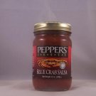PEPPERS ZESTY Blue Crab Salsa 12oz Jar