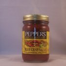 PEPPERS Chipotle Smoked Corn Blue Crab Salsa 12oz Jar