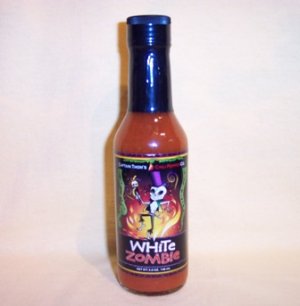 White Zombie Hot Sauce 5 oz bottle