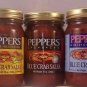 Blue Crab Salsa Original-Zesty-Corn 12oz  Peppers of Rehoboth Beach