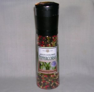 Dean Jacob's Peppercorns Adjustable Grinder Colored