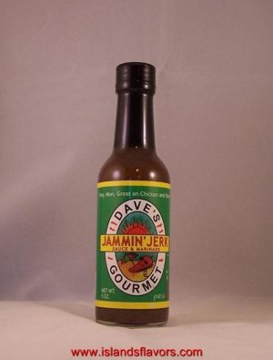 Dave's Gourmet Jammin' Jerk Hot Sauce & Marinade - 5oz