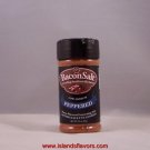 J&D's Bacon Salt PEPPERED Flavor 2oz  Low Sodium