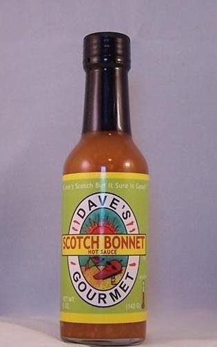 Dave's Gourmet Scotch Bonnet Hot Sauce 5 oz