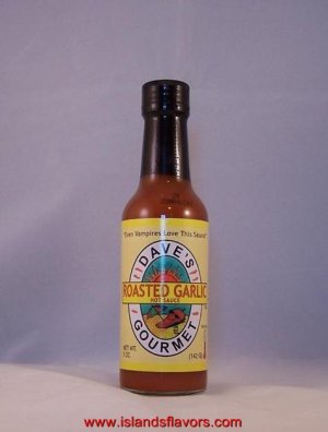 Dave's Gourmet Roasted Garlic Hot Sauce 5oz