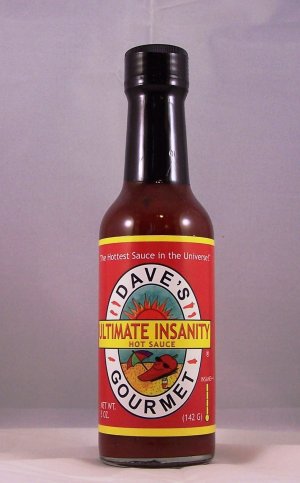 Dave's Gourmet Ultimate Insanity Hot Sauce 5oz.