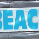 Beach Directional Arrow Tropical Beach Bar Sign